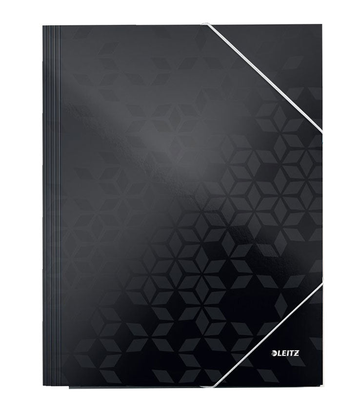 MAPA CARTON CU ELASTIC NEGRU WOW LEITZ MAPA CARTON CU ELASTIC NEGRU WOW LEITZ